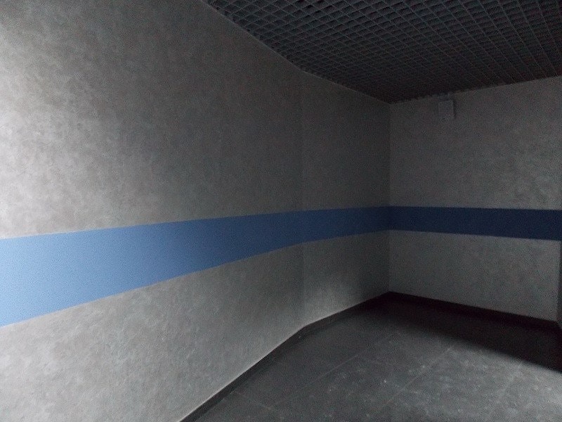 Декоративная штукатурка "Смак эндарфінаў" в офисе IBA в Минске