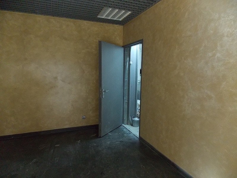 Декоративная штукатурка "Смак эндарфінаў" в офисе IBA в Минске