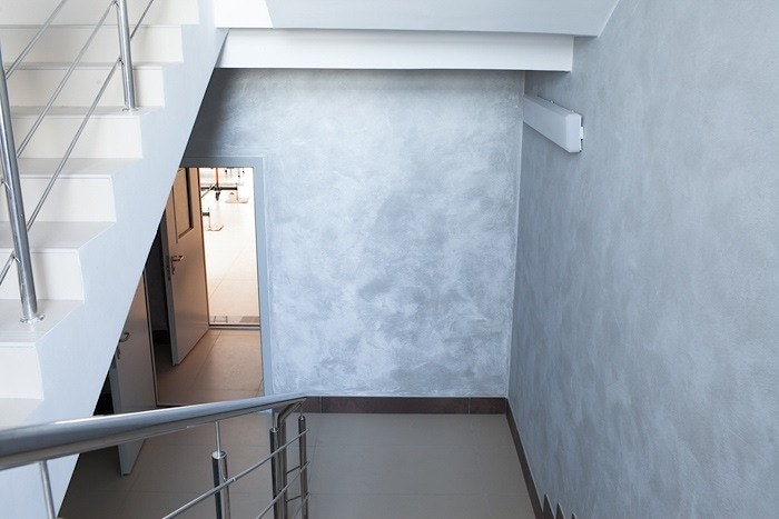 Декоративная штукатурка "Смак эндарфінаў" в Академии футбола в Минске