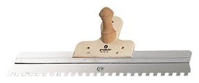 Фасадный зубчатый шпатель с набалдашником STORCH Edelstahl-Fassadenspachtel mit Knauf. Размер: 10x10, 60 см. Арт.:  32 58 60.