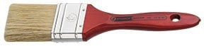 Плоская малярная кисть STORCH Flachpinsel ClassicTOP. Размер: 60/19 x 57 мм. Щетина из светлой вываренной щетины. Оцинковка, покрытая коричневой лазурью деревянная ручка. Арт.: 04 16 65.