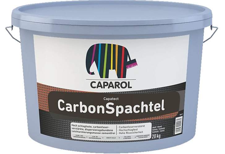 Шпатлевка карбоновая Caparol Capatect Carbon-Spachtel. Объем: 20 кг.