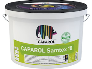 Тонкослойная латексная интерьерная краска Caparol Samtex 10 E.L.F. База 3. Объем: 1,175 л.  