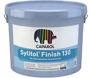 Caparol Sylitol-Finish 130 (Силитол-Финиш 130): водно-дисперсионная силикатная краска для минеральных фасадов. База 3. Объем: 9,4л.  