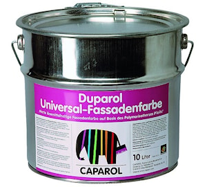 Caparol Duparol Universal-Fassadenfarbe (Дюпарол Универсал-Фассаденфарбе): зимняя фасадная краска с содержанием растворителя   