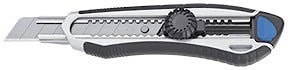 Малярный нож STORCH Alu-Abbrechmesser breit. Широкое лезвие длиной 18 мм, 2-х компонентная алюминиевая удобная ручка, зажимная фиксация. Арт.: 35 60 05.  