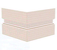 Элементы из стеклосетки для устройства рустов Capatect-Bossengewebe Form A,B,C (Капатект-Боссенгевебе А,Б,С) для систем утепления фасадов