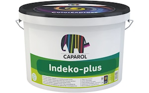 Водно-дисперсионная интерьерная краска  Caparol Indeko-Plus Белая. Объем: 10,0 л / 15,00 кг.  