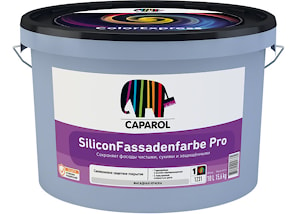 Силиконовая фасадная краска Caparol SiliconFassadenfarbe Pro. База 1. Объем: 10 л (15,6 кг).  