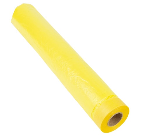 Пленка укрывочная с малярной лентой на рисовой бумаге Pentrilo Washi Precision 60 см, 20 м. Профессиональная защита больших площадей при проведении малярных работ методом Airless, легкий разрыв и статический заряд, обеспечивающий прилипание пленки к поверхноcти. Термостойкость 120 С, до 6 месяцев, лента 18 мм. Арт. 09637