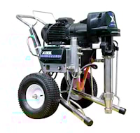 Безвоздушный окрасочный аппарат для нанесения шпатлевки Dino-Power DP X80L Black
