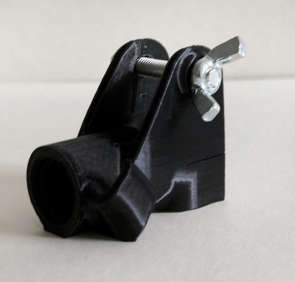 Переходник (адаптер) черный для проявочных ламп маляра Lossew C1, C1 PRO, C1 SOLAR.  