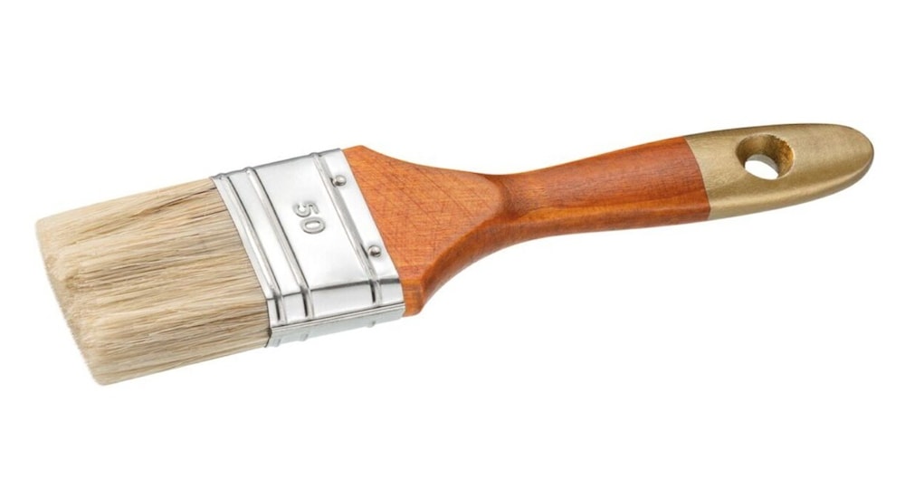 Флейцевая кисть BASIC MIX, нат+см щет, шир 50мм, дл щетины 44мм, толщ 16мм. Бежевая. Арт.: 81125010.  