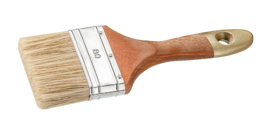 Флейцевая кисть BASIC MIX, нат+см щет, шир 80мм, дл щетины 51мм, толщ 18мм. Бежевая. Арт.: 81128010  