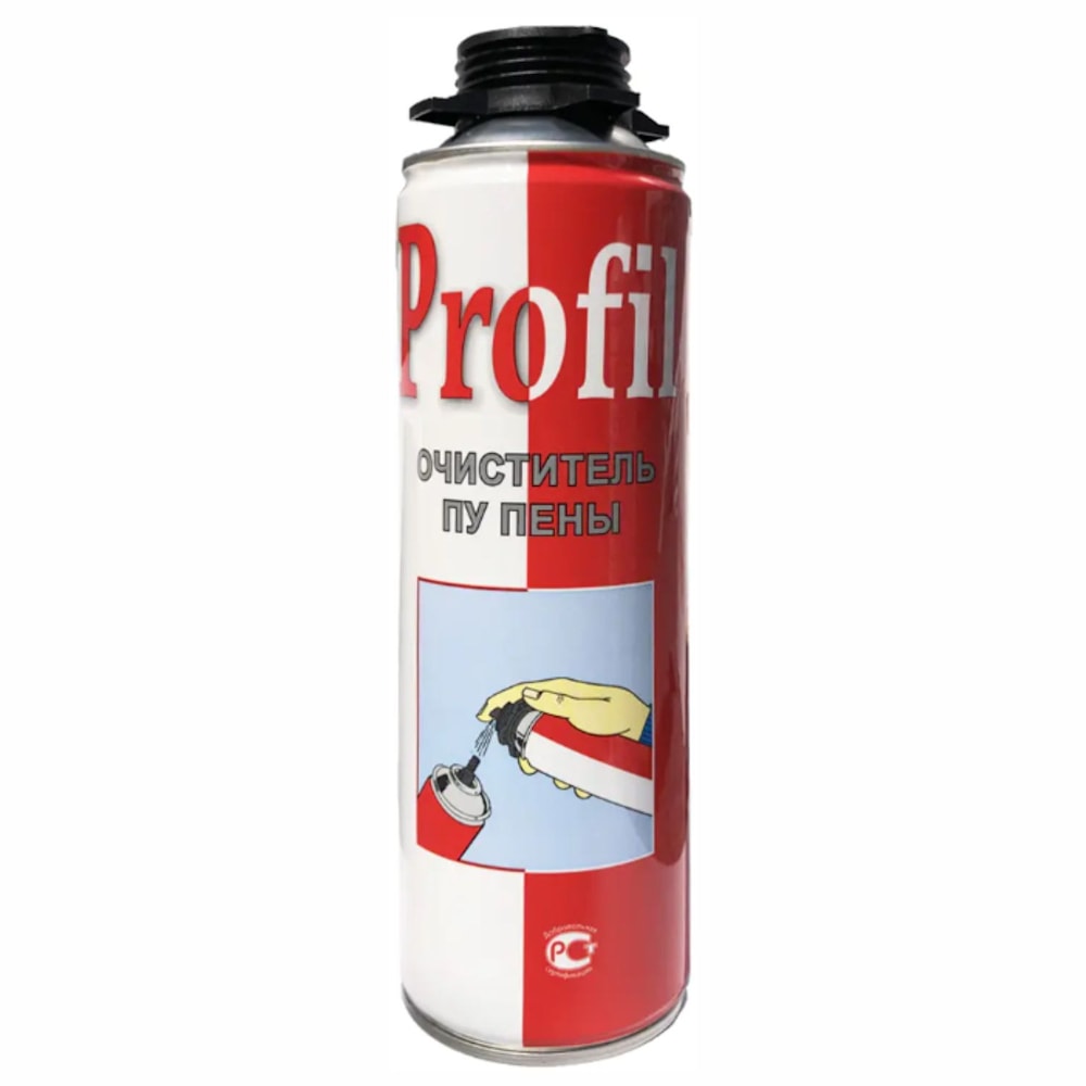 Очиститель монтажной пены Soudal Profil под пистолет. Объем: 400 мл. Россия  