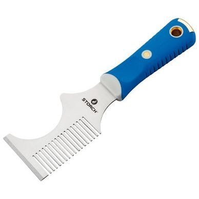 Щётка-гребень STORCH для удаления остатков краски с кистей и малярных валиков. Арт. 28 30 00