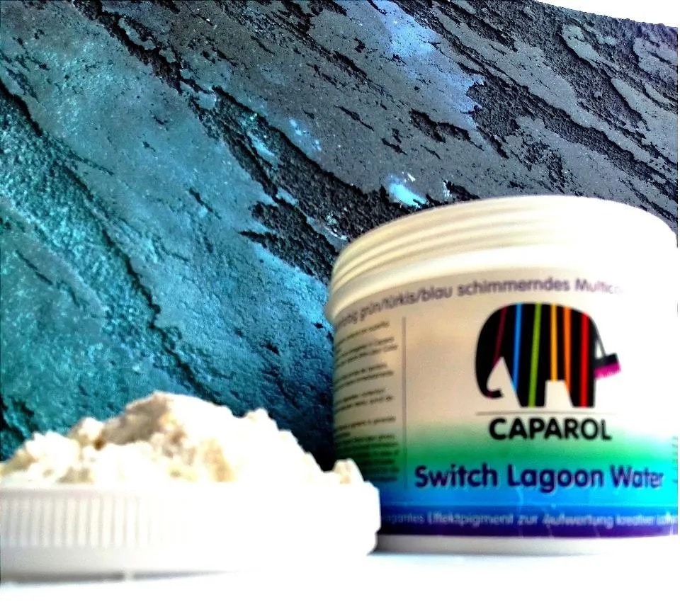 Эффектный пигмент Эффектный пигмент Capadecor Switch Lagoon Water. Упаковка 100 г.  