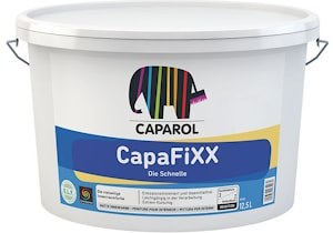 Водно-дисперсионная акриловая интерьерная краска Caparol CapaFIXX. Объем: 10л / 14,6кг.  