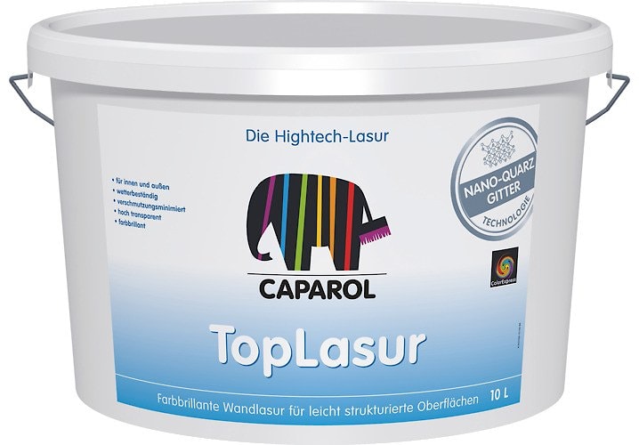 Лазурная краска Caparol TopLasur NQG. Объем: 10 л.  