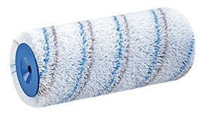 Полиамидный малярный валик STORCH Großflächenwalze MultiSTAR 12. Размер: 21 см, Ø 58 мм, мех 12 мм, РА12. Многоцветный, серо-голубые нити. Арт.: 14 38 22.  