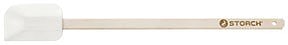 Палочка с гибким силиконовым наконечником для удобного перемешивания краски в ведре STORCH Farbspachtel. Длина деревянной ручки - 50 см. Арт.: 62 96 97.  
