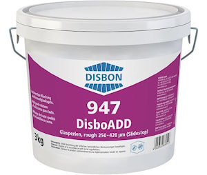 Смесь стеклянных антискользящих шариков для пола DisboADD 947 Glasperlen Medium. Объем: 3 кг.  