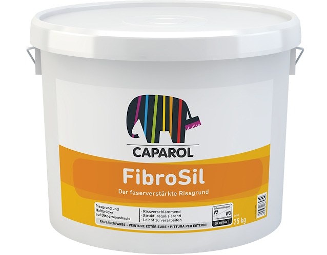 Усиленная волокнами грунтовочная краска Caparol FibroSil. Объем: 25 кг.  