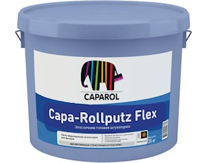 Защитно-отделочная штукатурка Capa-Rollputz Flex (Капа-Роллпутц Флекс). База 3. Объем: 25 кг.  