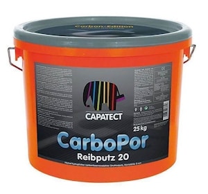 Штукатурка карбоновая Carbo Por K15. Объем: 25 кг.  