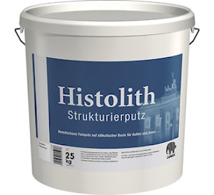 Моделируемая мелкозернистая штукатурка на силикатной основе Histolith Strukturierputz. Объем: 25 кг.  