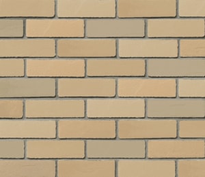 Плитка фасадная облицовочная Caparol Meldorfer  плоская, Format II 071, цвет Juist, фактура- ровный клинкерный кирпич, 3 м2.  