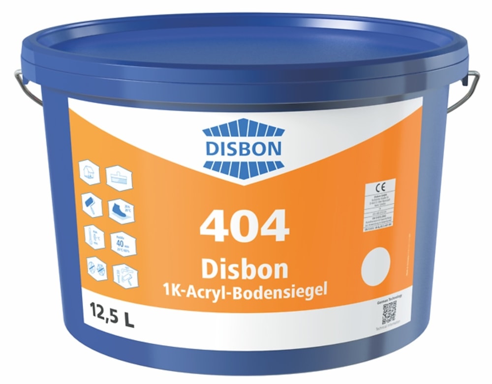 Защитное покрытие для минеральных полов  Disbon 404 Acryl-BodenSiegel. Basis 2. Объем: 12,5 л.  